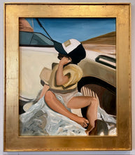 Load image into Gallery viewer, &quot;Boat baby&quot; 20&quot; x 24&quot; oil painting
