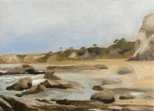 Load image into Gallery viewer, &quot;Crystal Cove Tide Pools&quot; 5&#39; x 7&quot; oil on panel (framed)
